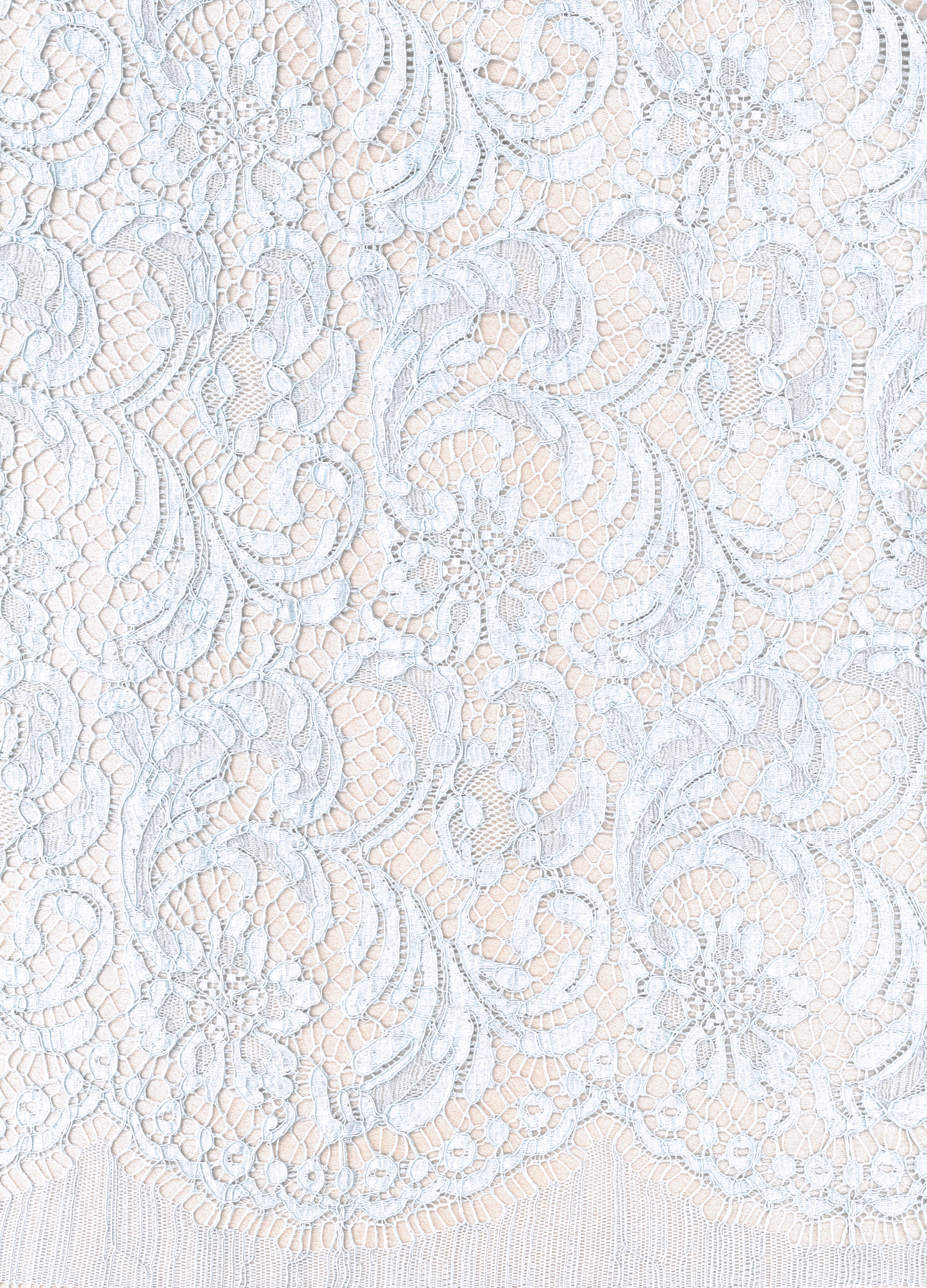 FRENCH LACE - POWDER BLUE (BABY BLUE)